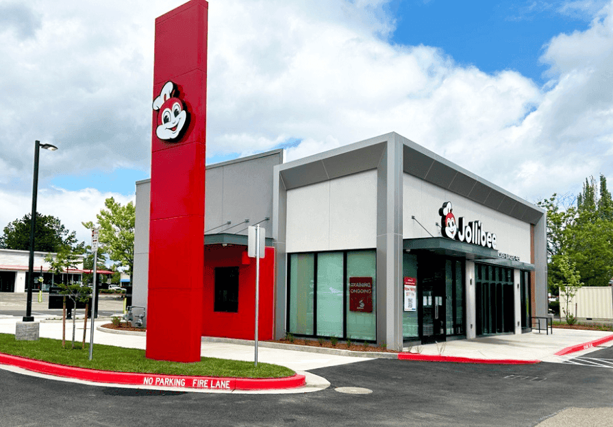 Jollibee Tanasbourne Hillsboro Restaurant Facade