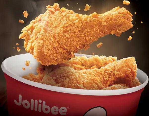 Bucket of Jollibee Fried Chicken