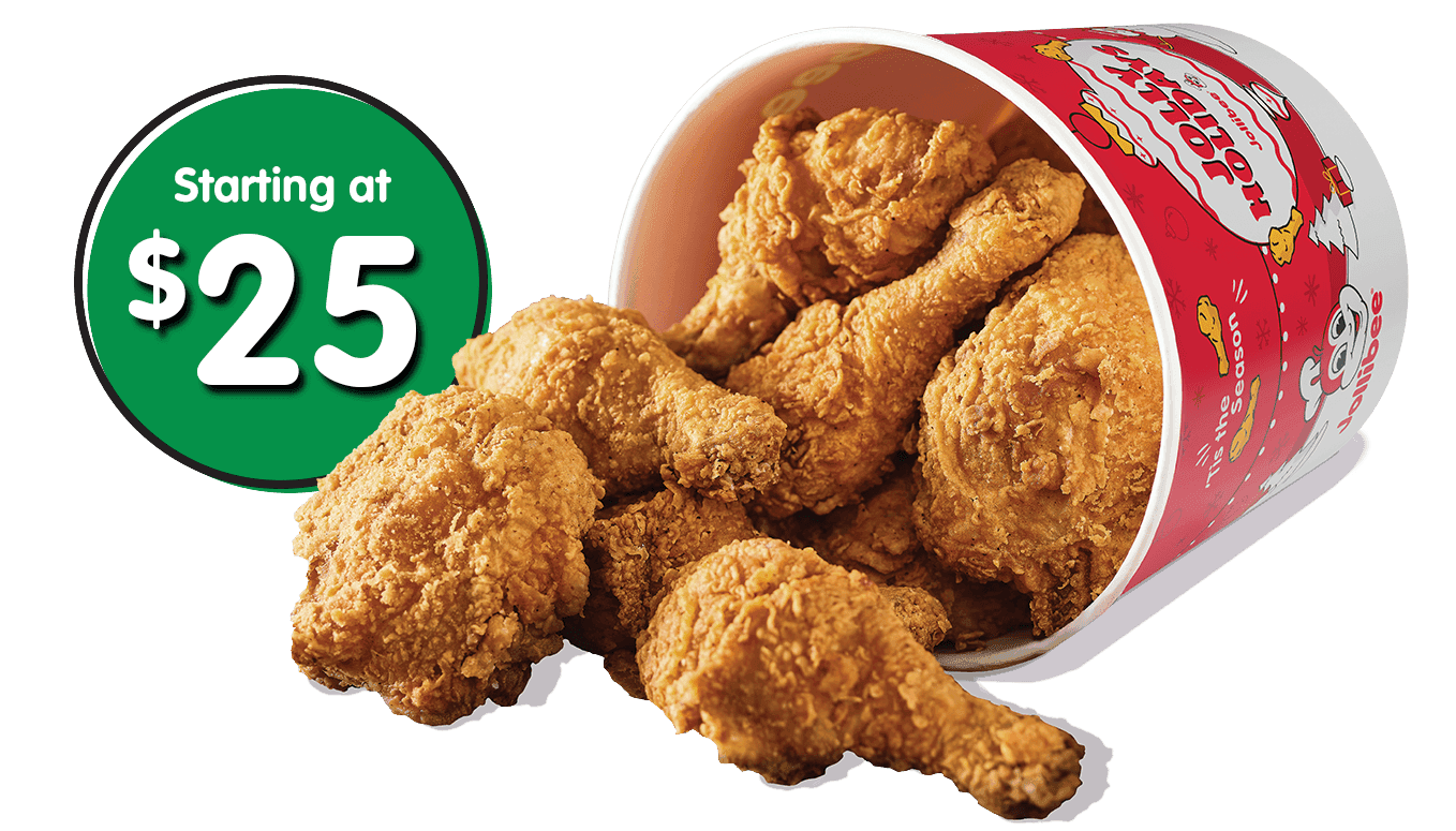 12pc Jolly Crispy Chicken Bucket Starting at $25